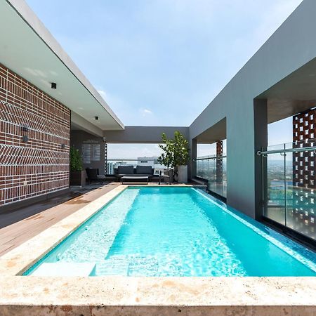 Modern Luxury Condo With Rooftop Pool & Gym Santiago De Los Caballeros Kültér fotó