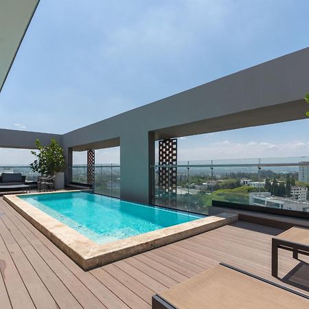 Modern Luxury Condo With Rooftop Pool & Gym Santiago De Los Caballeros Kültér fotó