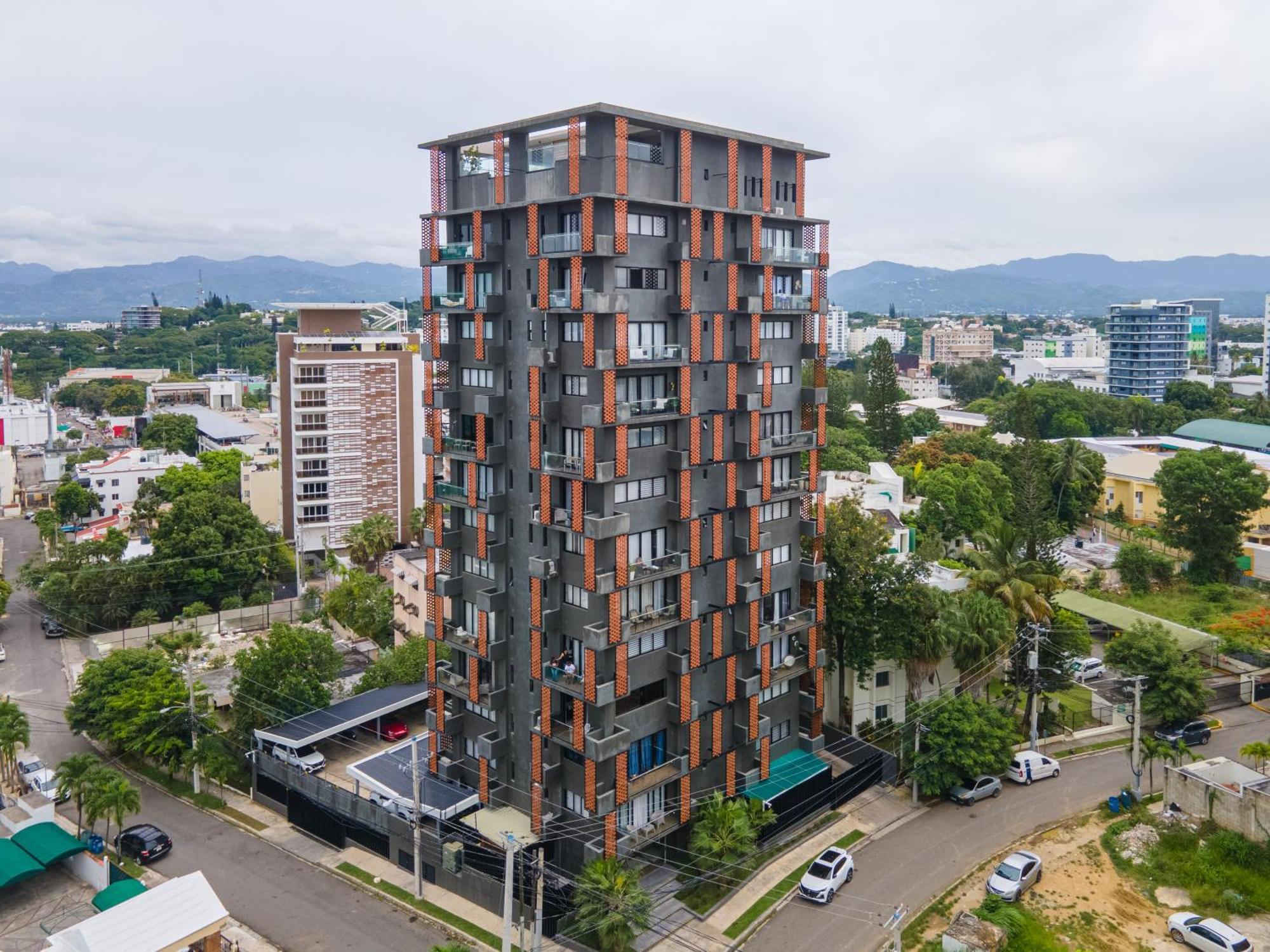 Modern Luxury Condo With Rooftop Pool & Gym Santiago De Los Caballeros Kültér fotó